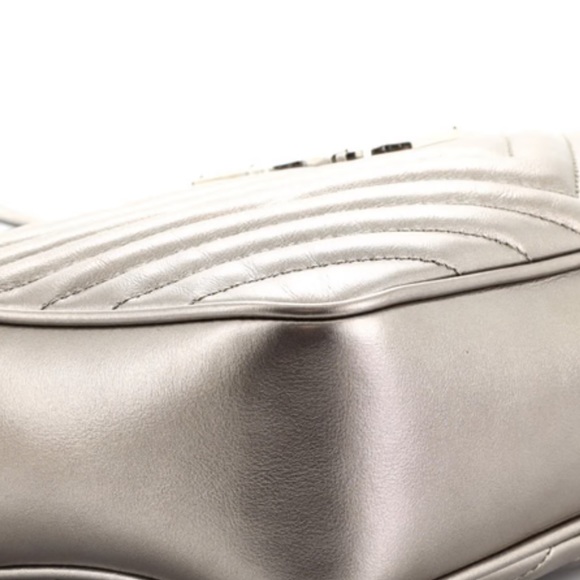 Metallic Bronze Saint Laurent Lou crossbody bag - Picture 5 of 6